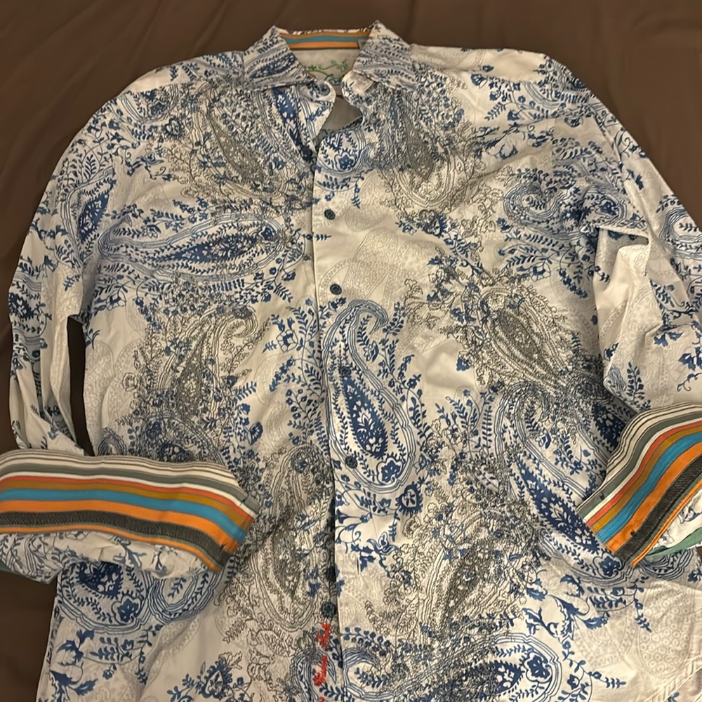 Robert Graham dress shirt size large